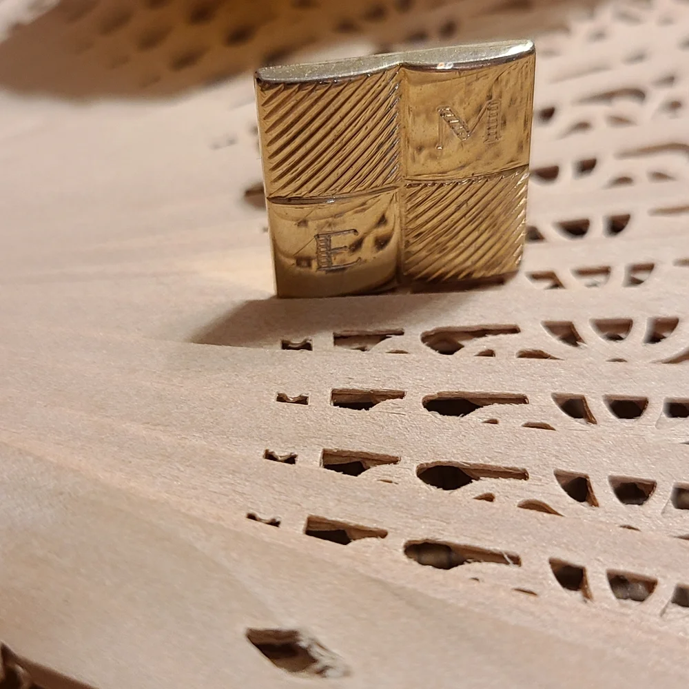 Unique Vintage Gold Cuff Links